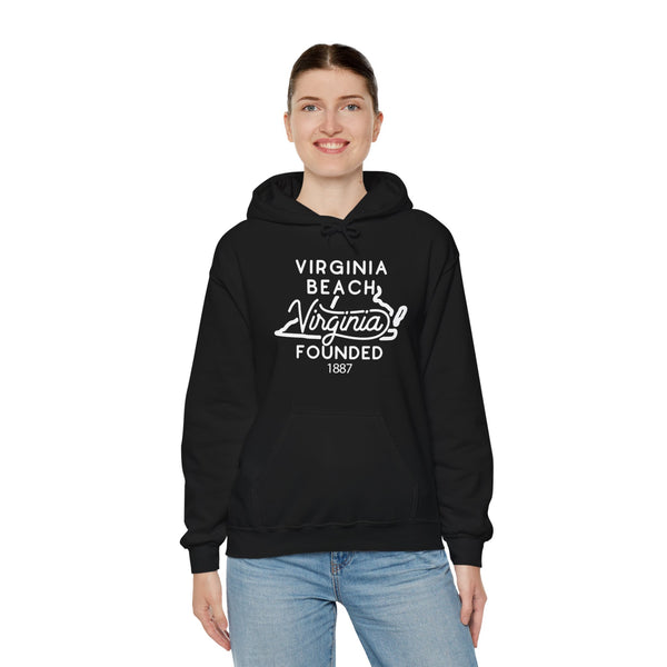 Virginia Beach - Hooded Sweatshirt