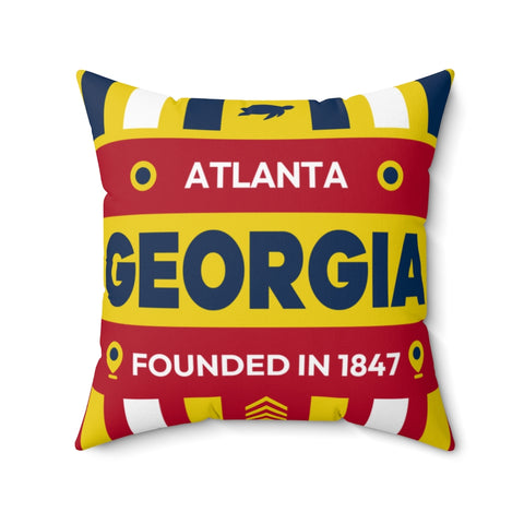 Atlanta - Polyester Square Pillow