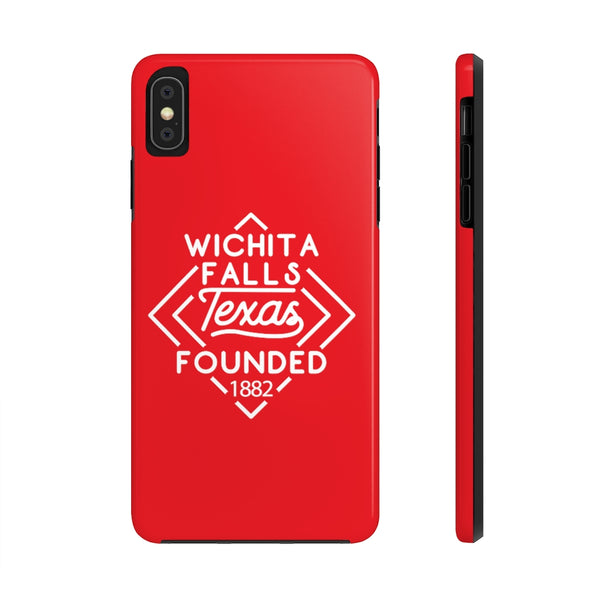 Wichita Falls - iPhone Case - Red