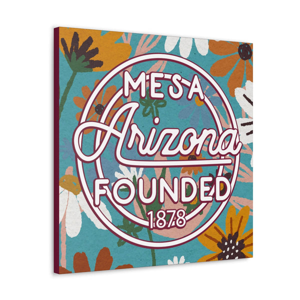 24x24 artwork of Mesa, Arizona -Charlie design