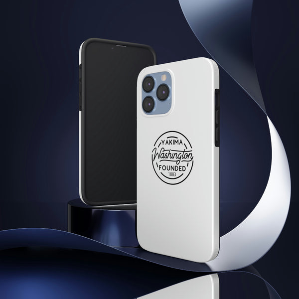 White iphone 13 pro max case for Yakima, Washington -showcase