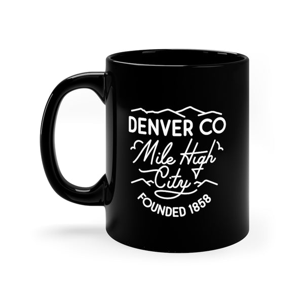 Denver - Black Mug