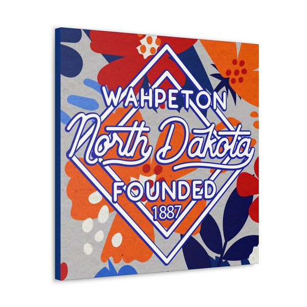 24x24 artwork of Wahpeton, North Dakota -Bravo design