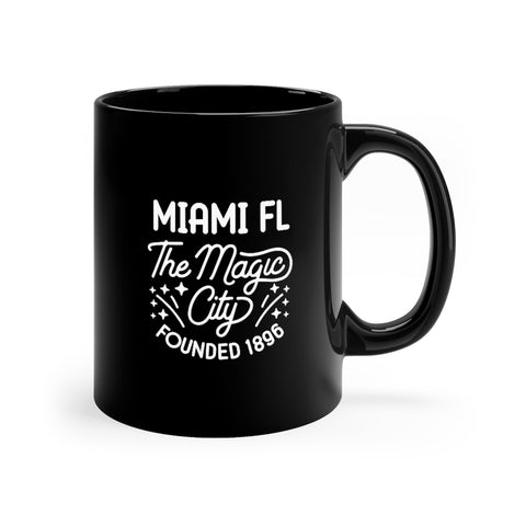 Miami - Black Mug