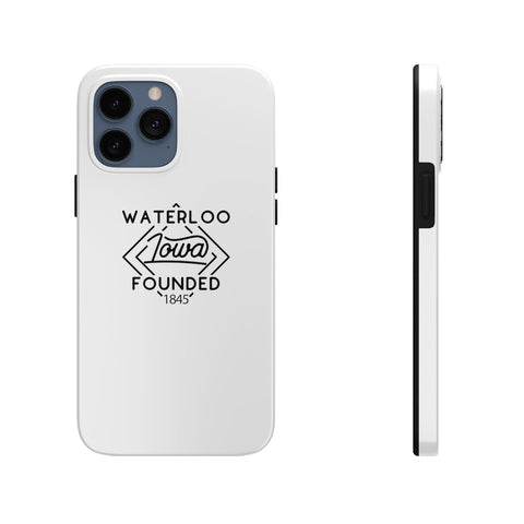 White iphone 13 pro max case for Waterloo, Iowa