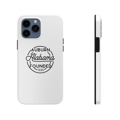 White iphone 13 pro max case for Auburn, Alabama