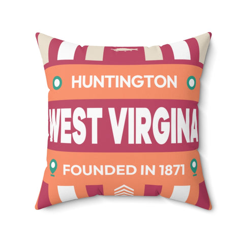 Huntington - Polyester Square Pillow