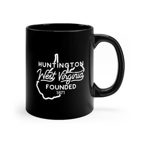 Huntington - Black Mug