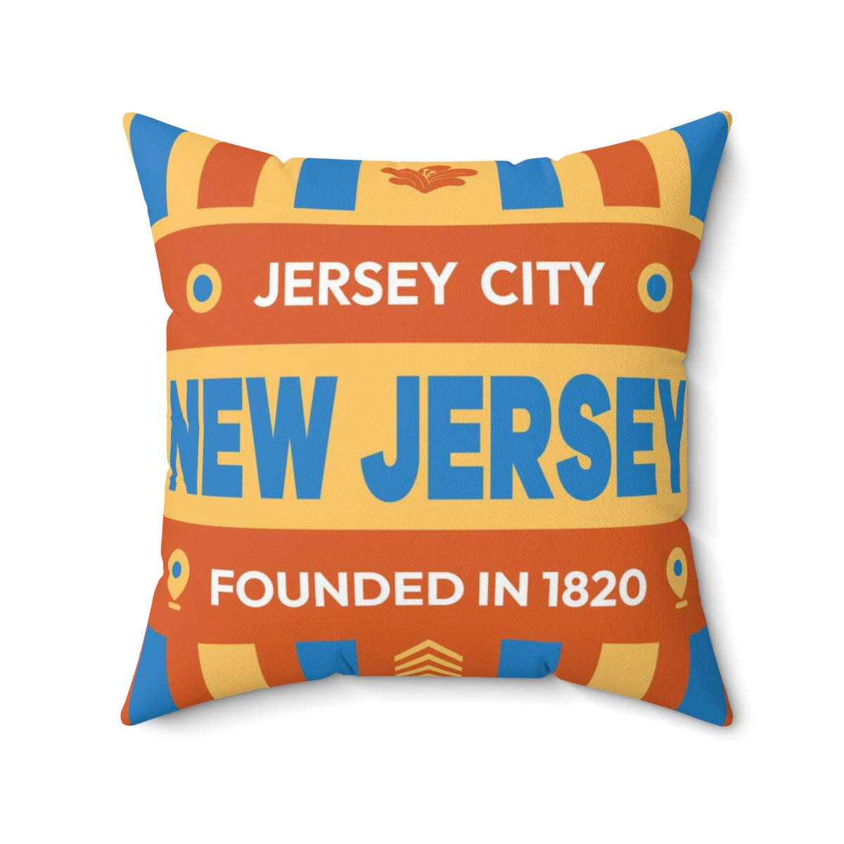 Jersey City - Polyester Square Pillow