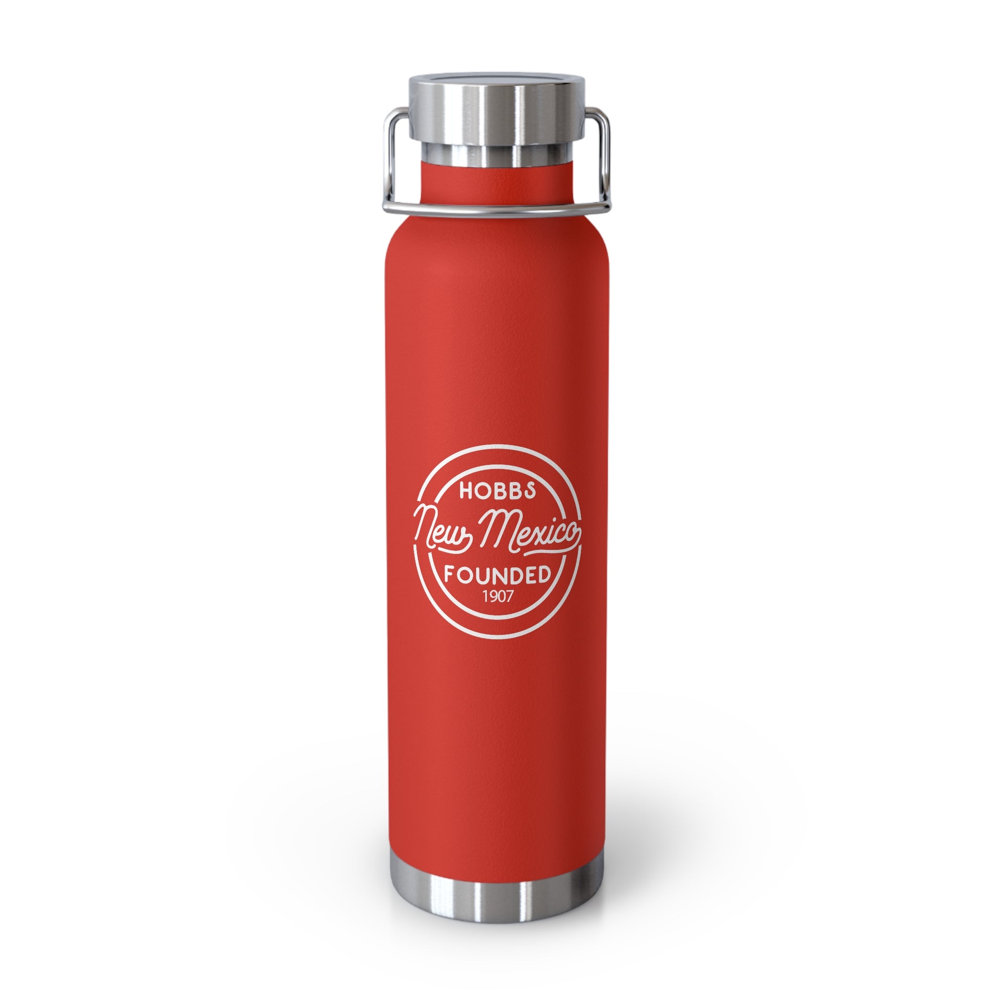 22oz Vacuum insulated tumbler for Hobbs, New Mexico in Red