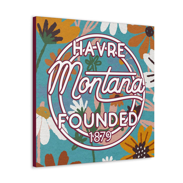 24x24 artwork of Havre, Montana -Charlie design