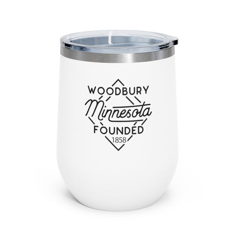 12oz wine tumbler for Woodbury, Minnesota in White