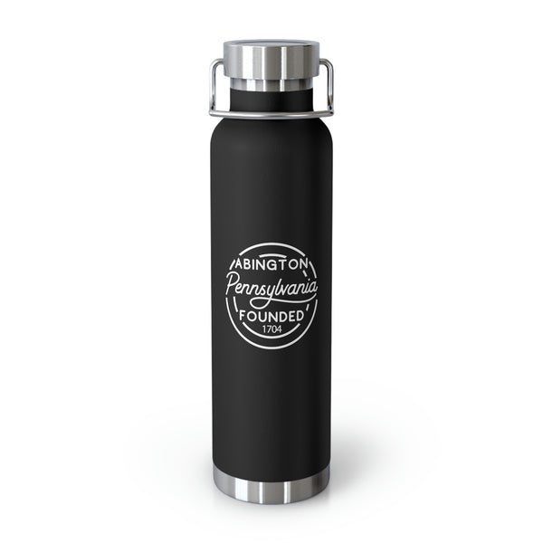 22oz Vacuum insulated tumbler for Abington, Pennsylvania in Black