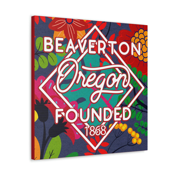 24x24 artwork of Beaverton, Oregon -Alpha design