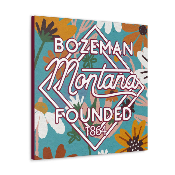 24x24 artwork of Bozeman, Montana -Charlie design