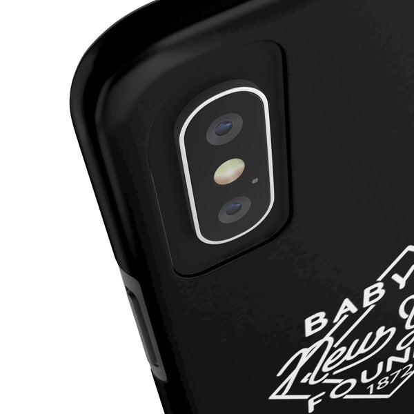 Black iphone X close up for Babylon, New York