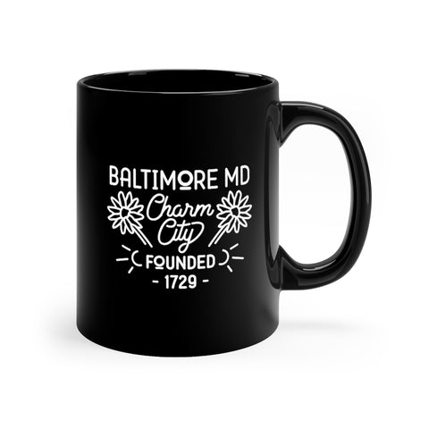 Baltimore - Black Mug