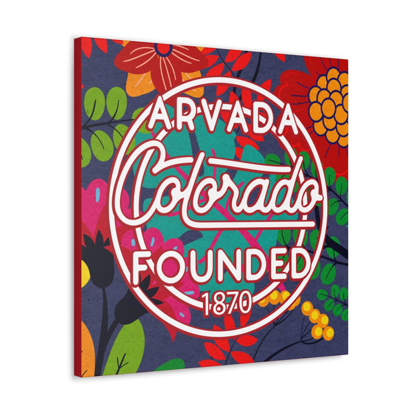 24x24 artwork of Arvada, Colorado -Alpha design