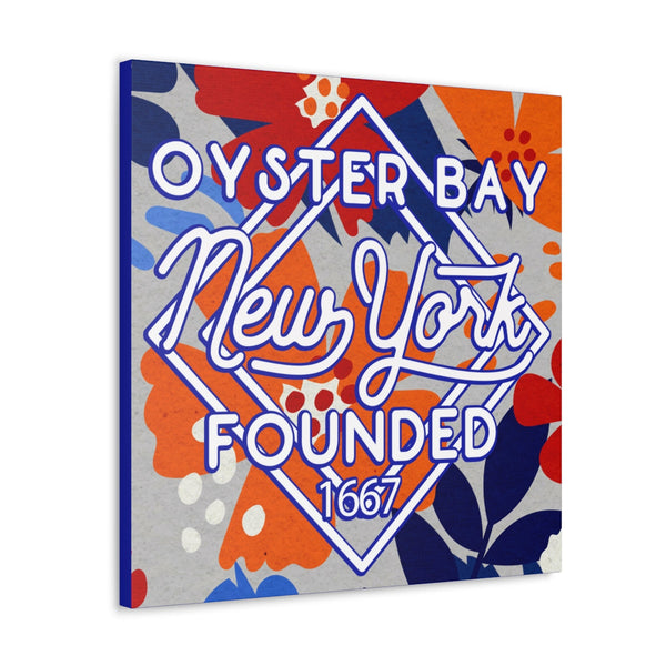 24x24 artwork of Oyster Bay, New York -Bravo design
