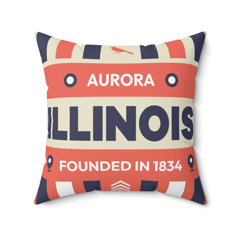 Aurora - Polyester Square Pillow