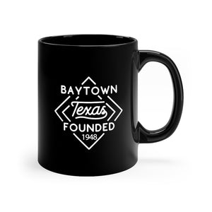 Baytown - Black Mug