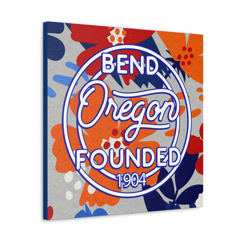 24x24 artwork of Bend, Oregon -Bravo design