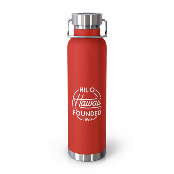 22oz Vacuum insulated tumbler for Hilo, Hawaii in Red