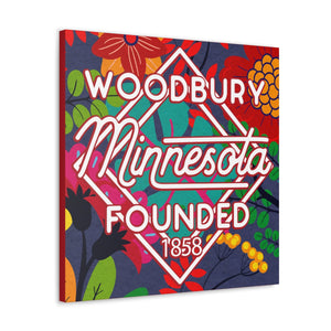 24x24 artwork of Woodbury, Minnesota -Alpha design