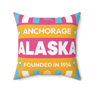 Anchorage - Polyester Square Pillow