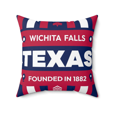 Wichita Falls - Polyester Square Pillow