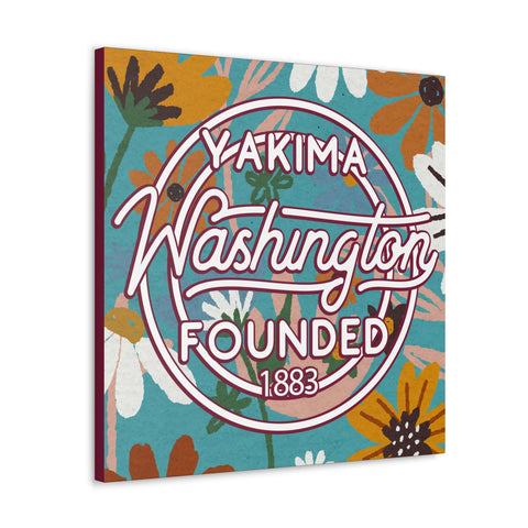 24x24 artwork of Yakima, Washington -Charlie design