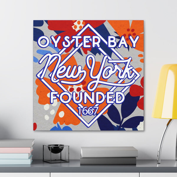 24x24 artwork of Oyster Bay, New York in context -Bravo design