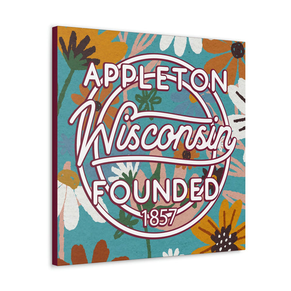 24x24 artwork of Appleton, Wisconsin -Charlie design