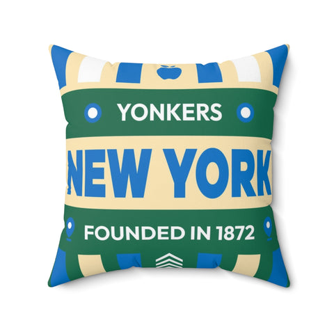 Yonkers - Polyester Square Pillow