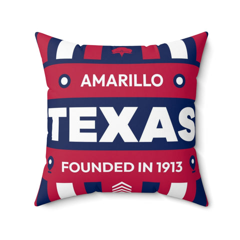 Amarillo - Polyester Square Pillow