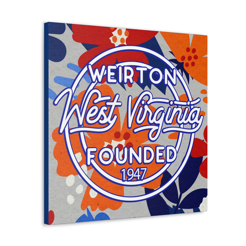 24x24 artwork of Weirton, West Virginia -Bravo design