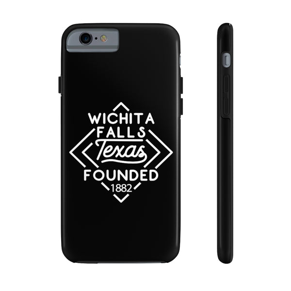 Wichita Falls - iPhone Case - Black