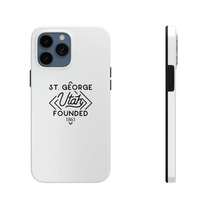 White iphone 13 pro max case for St. George, Utah