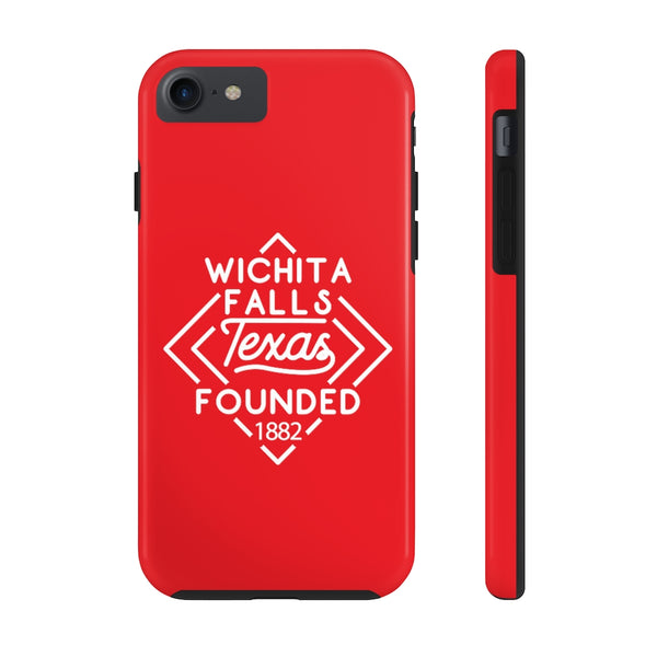 Wichita Falls - iPhone Case - Red