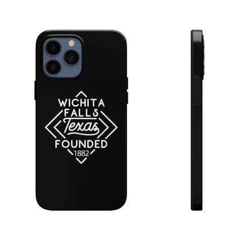 Wichita Falls - iPhone Case - Black