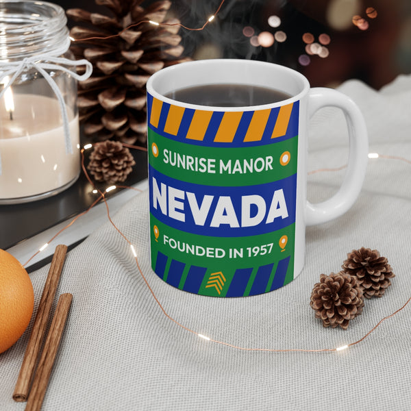 11oz Ceramic mug for Sunrise Manor, Nevada in context