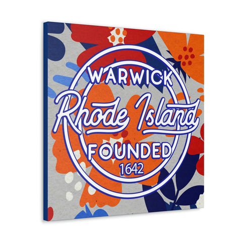 24x24 artwork of Warwick, Rhode Island -Bravo design