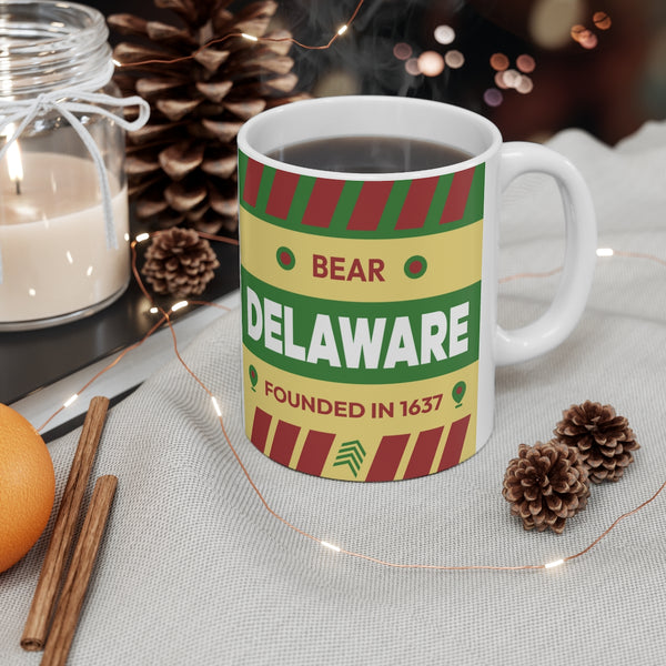 11oz Ceramic mug for Bear, Delaware in context