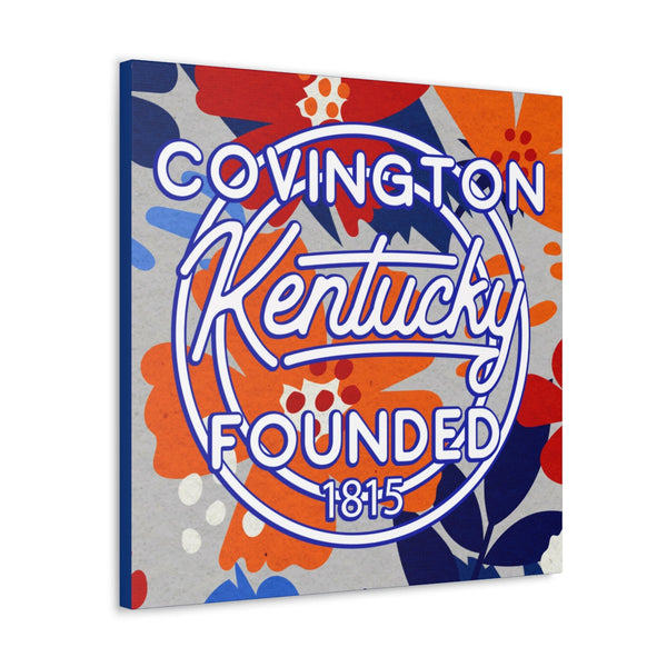24x24 artwork of Covington, Kentucky -Bravo design