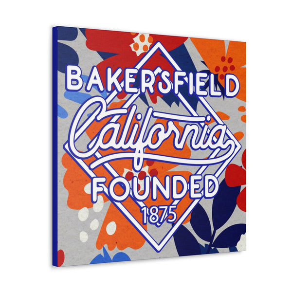 24x24 artwork of Bakersfield, California -Bravo design