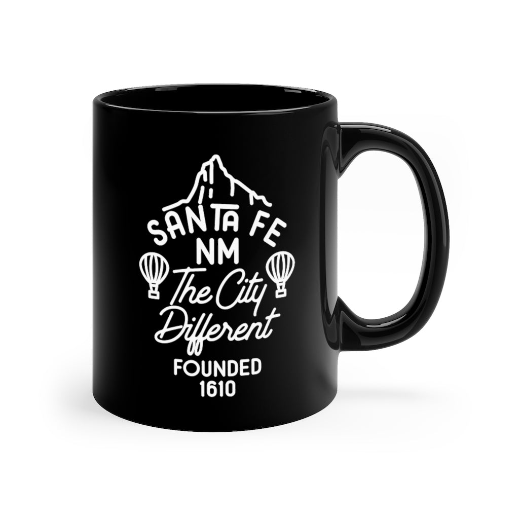 Santa Fe - Black Mug