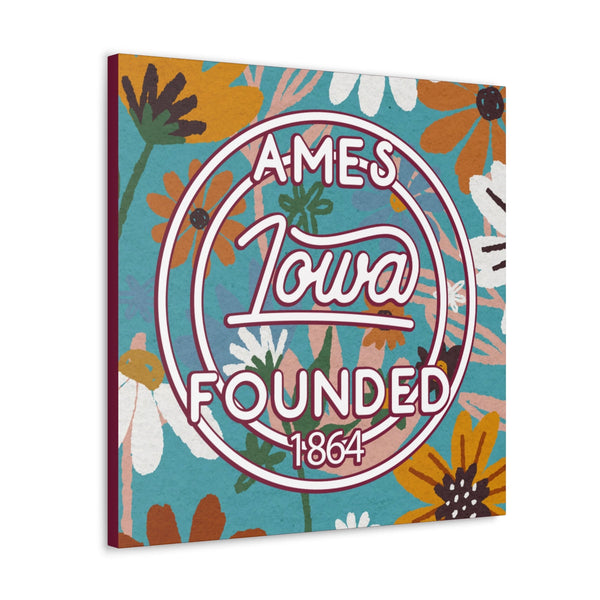 24x24 artwork of Ames, Iowa -Charlie design