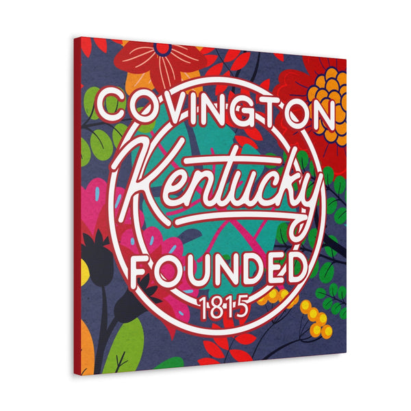 24x24 artwork of Covington, Kentucky -Alpha design