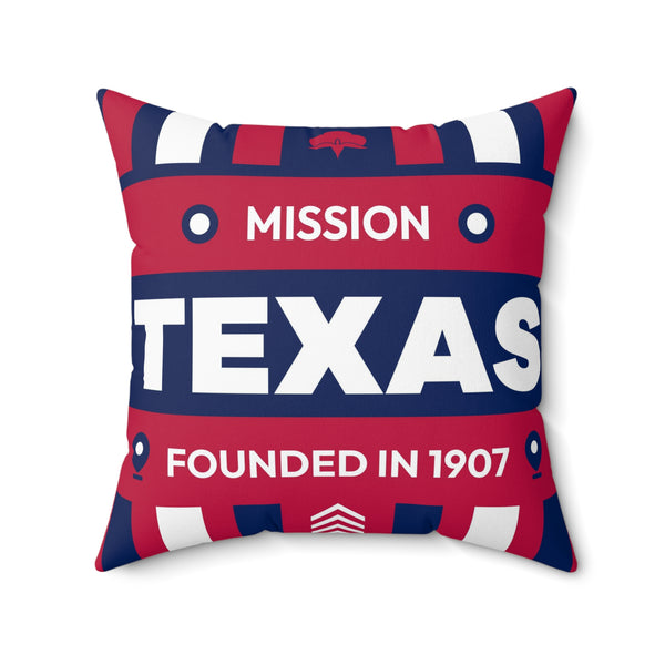 Mission - Polyester Square Pillow